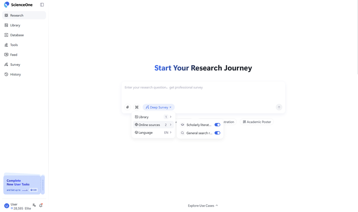 2.1.3 Literature Review screenshot